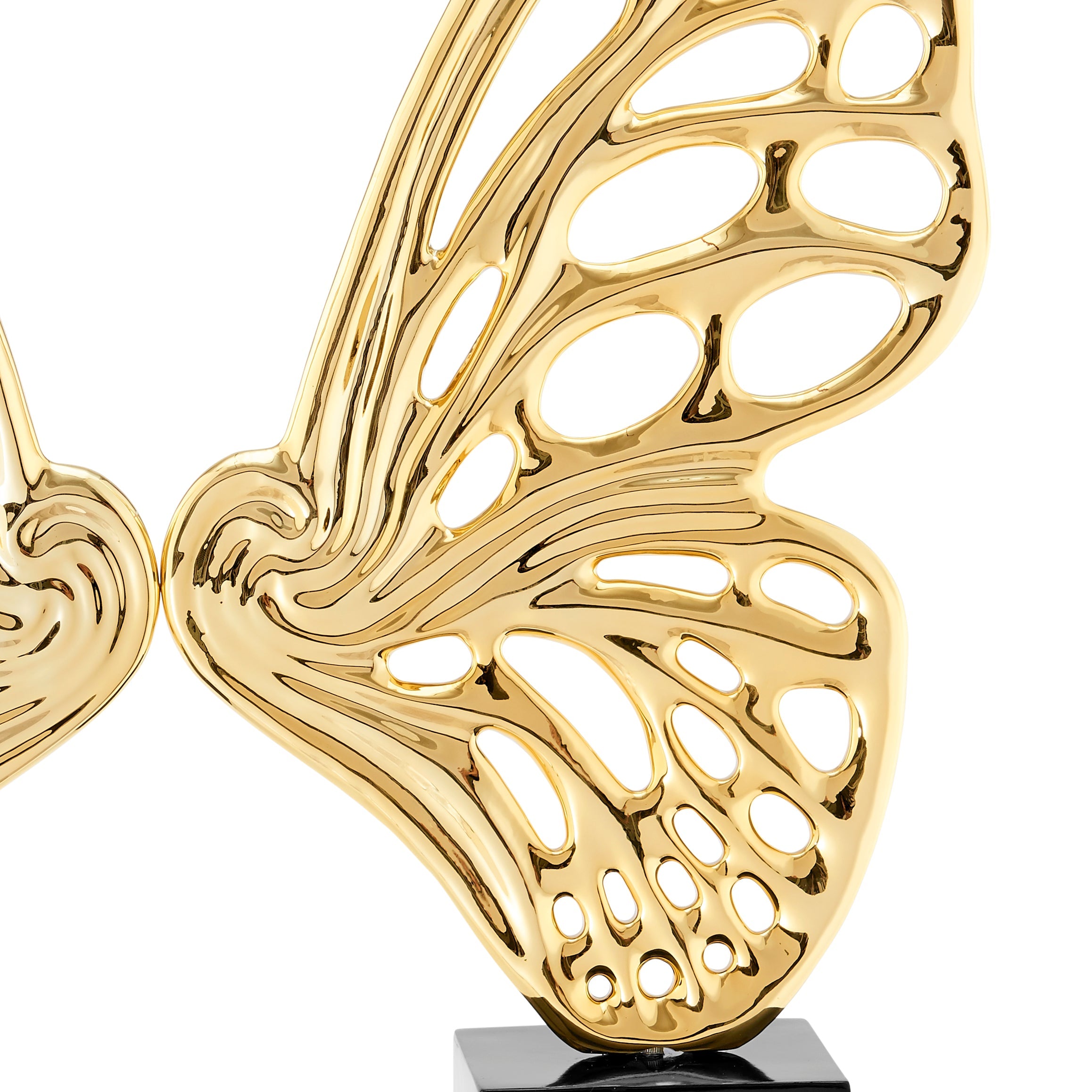 Butterfly Wings Gold  Sculpture