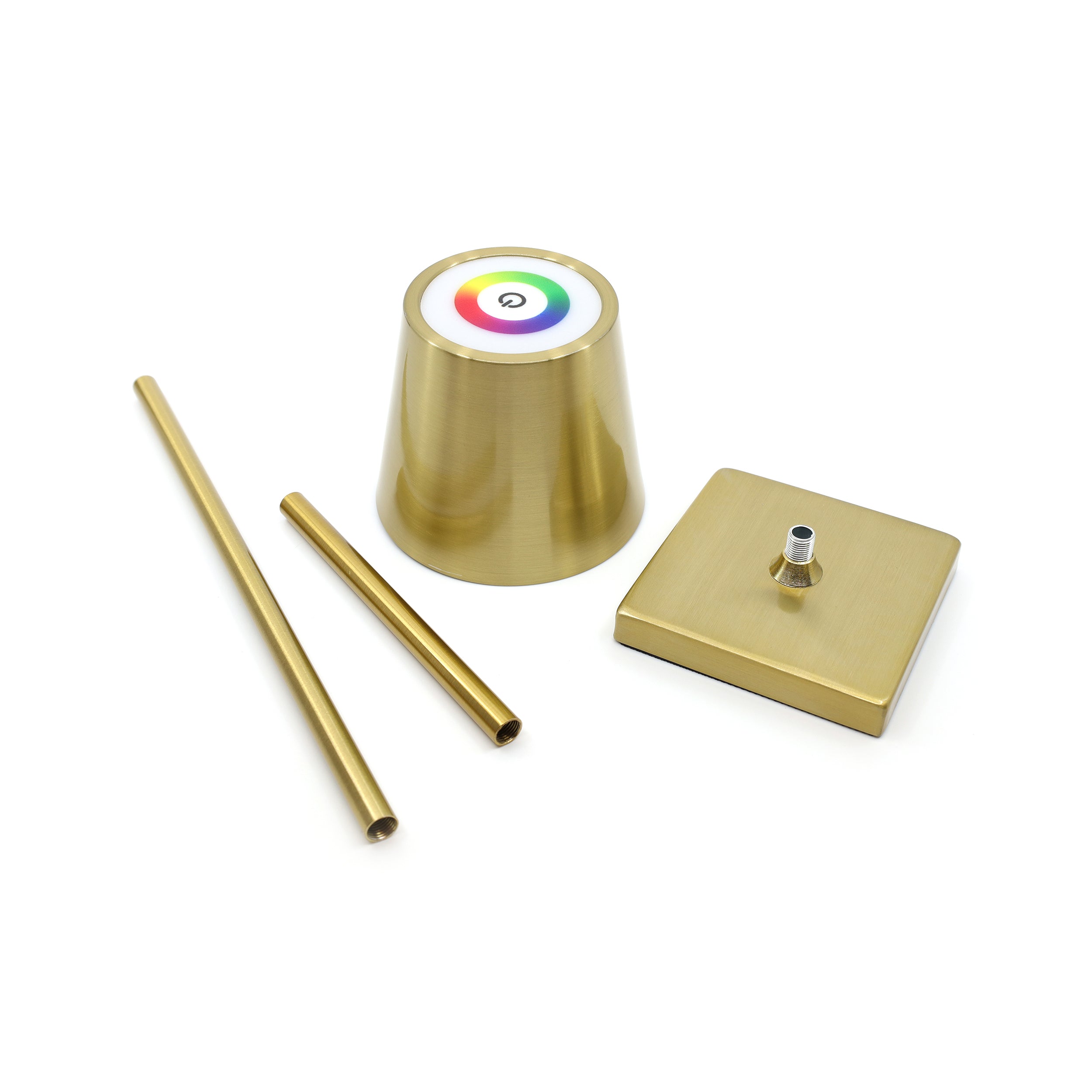 Beam Column Rechargeable Table Lamp // Gold