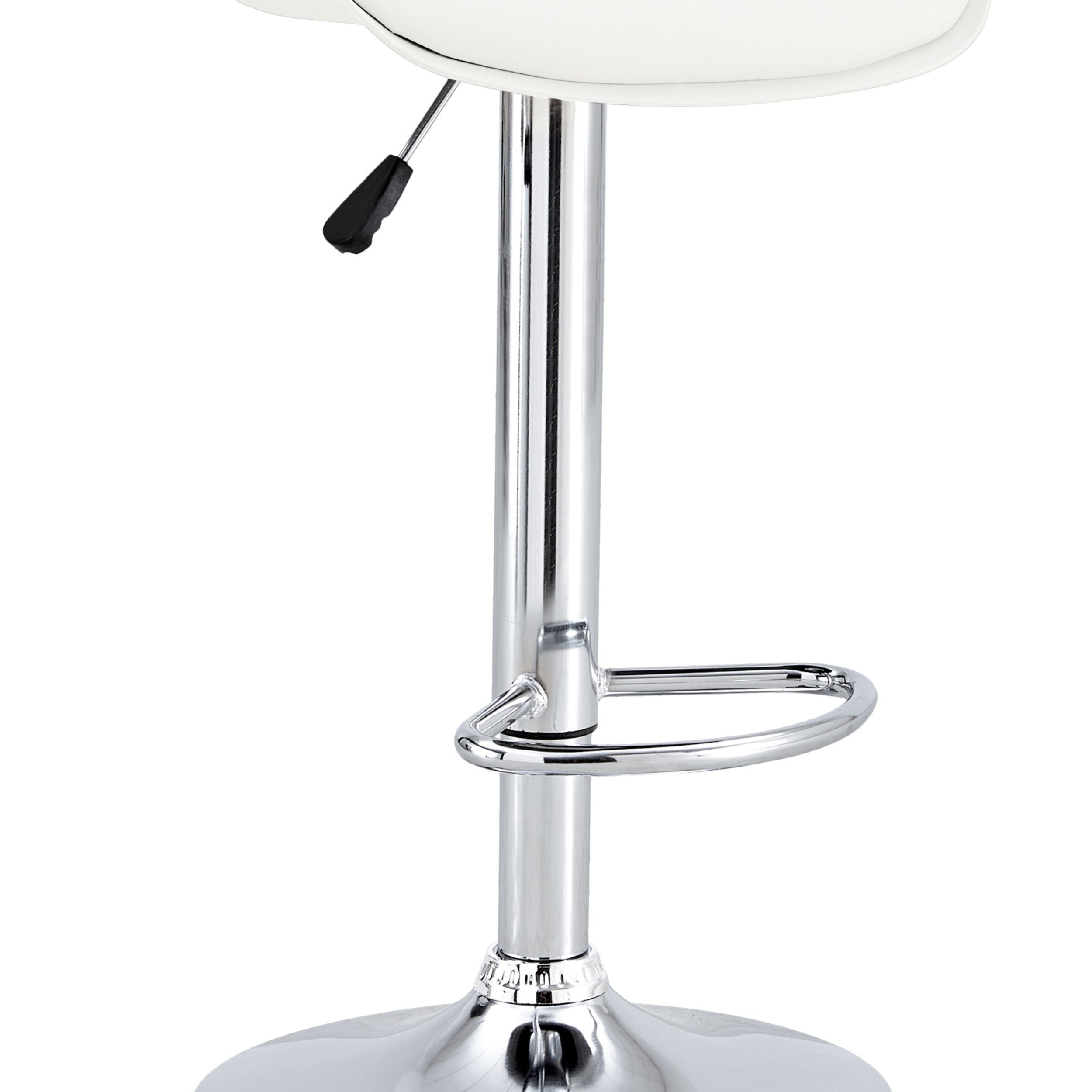 Celestial Heights Adjustable - Set of Two Stools // White