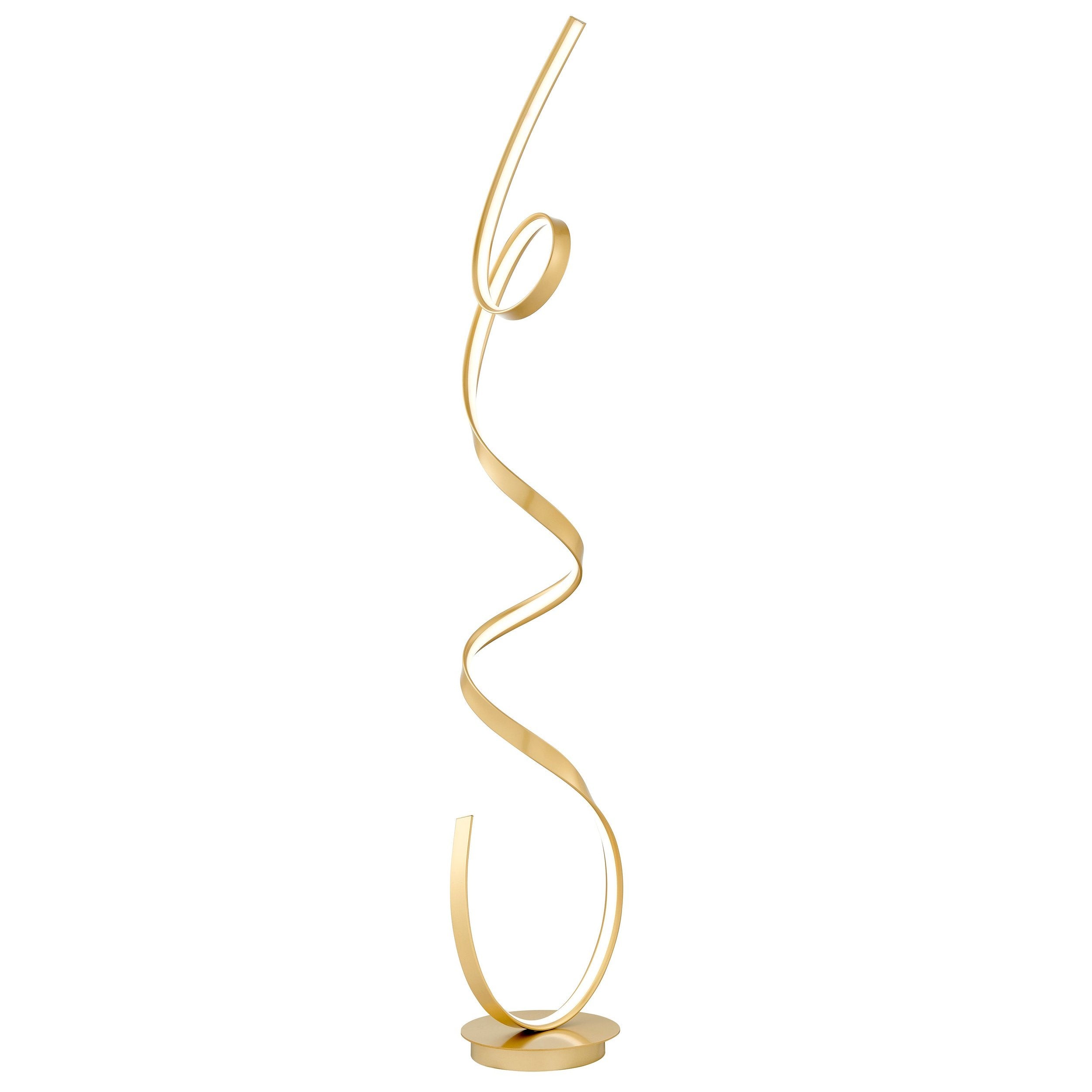 Amsterdam LED Sandy Gold  63-Inch Floor Lamp - Dimmable