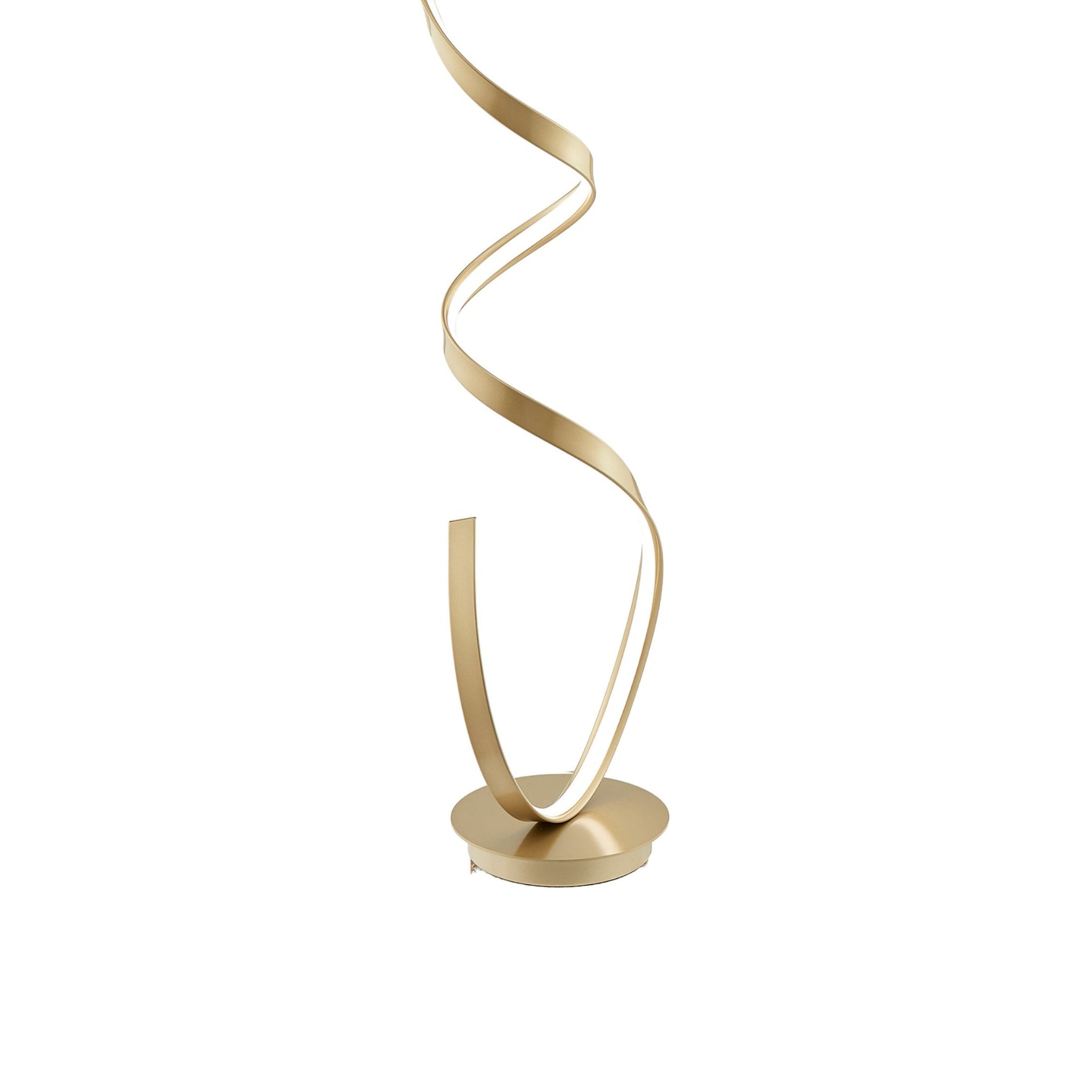 Amsterdam LED Sandy Gold  63-Inch Floor Lamp - Dimmable