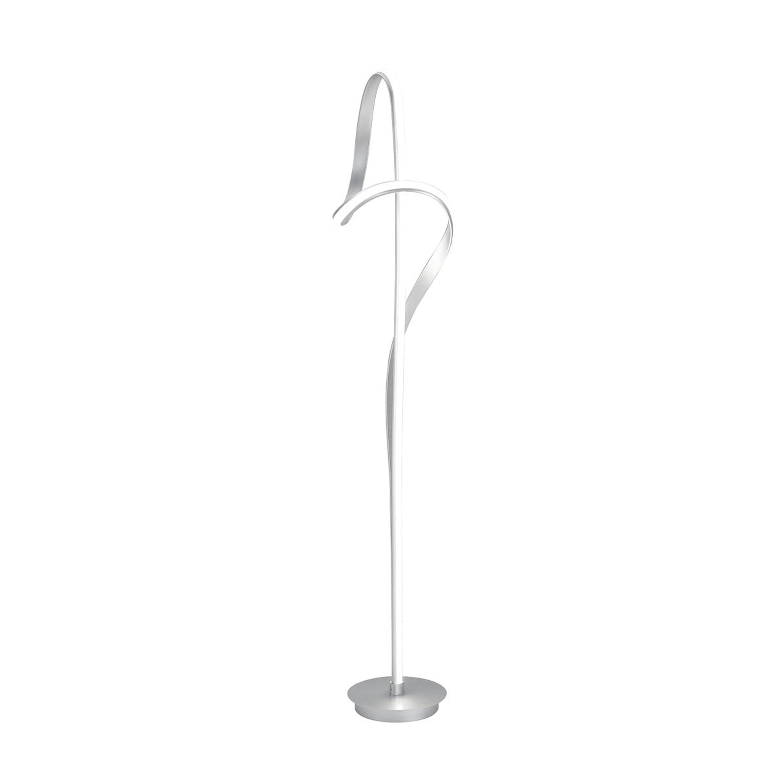 Budapest LED Silver  63" Tall Floor Lamp // Dimmable