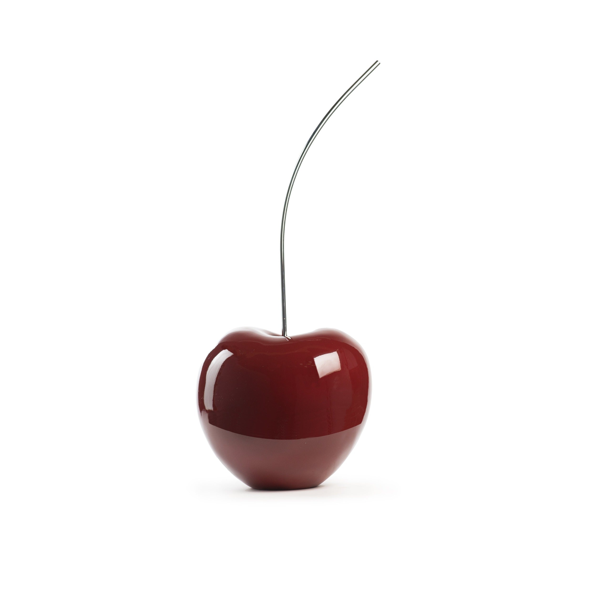 Medium Red Wine Cherry Sculpture 22" Tall