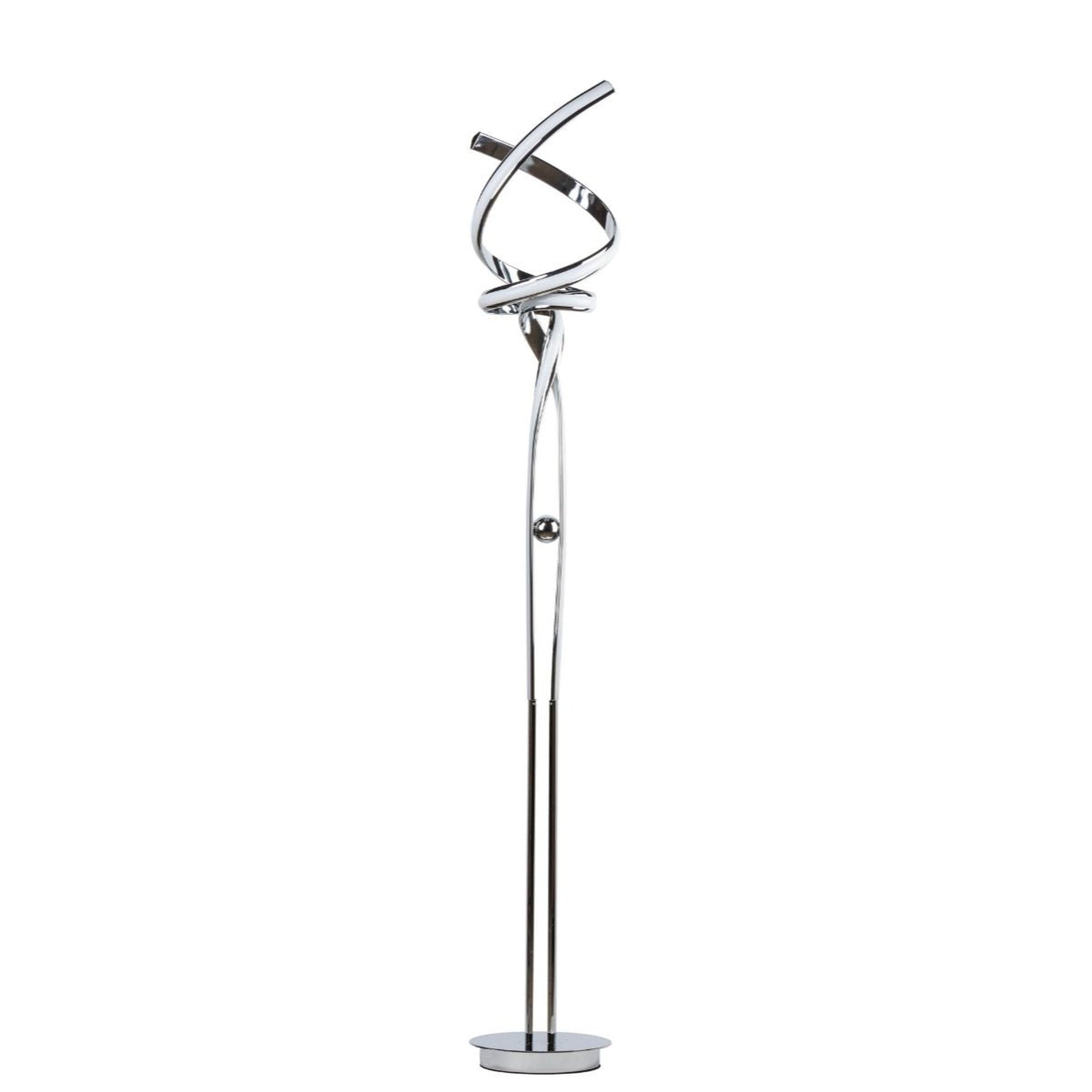 Munich LED Chrome 63" Floor Lamp // Dimmable