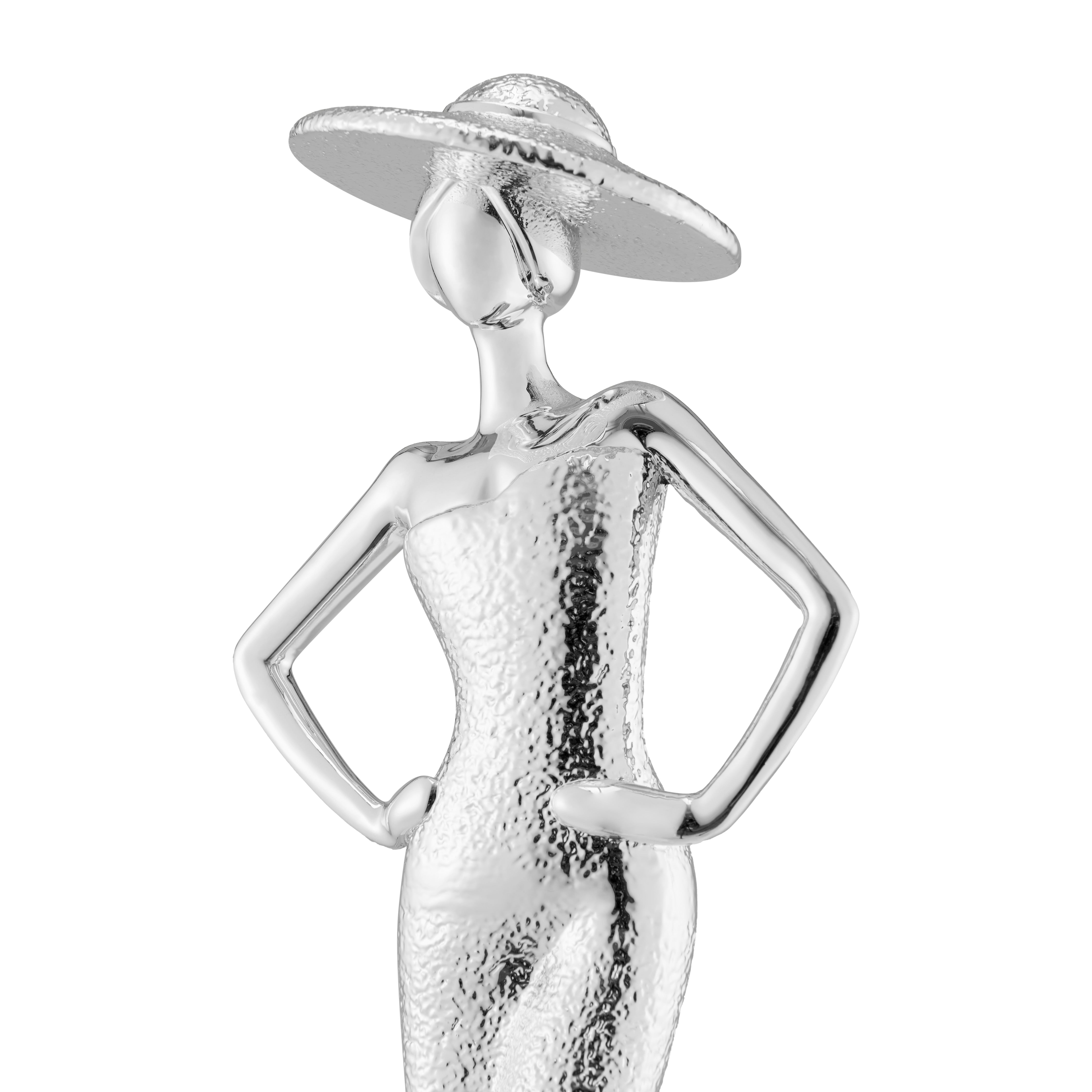 Ileana Sculpture, Chrome